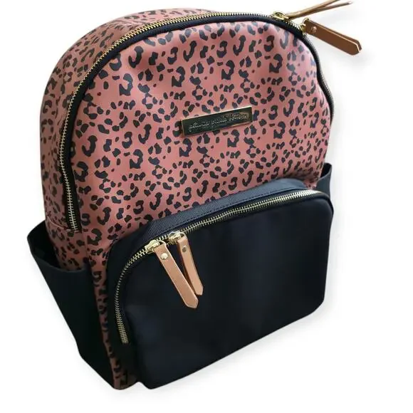 Petunia Pickle Bottom Diaper Backpack in Leopard District Backpack OS - Picture 4 of 16